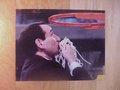 Picture: Coach Mike Krzyzewski kisses the net after another Duke Blue Devils championship original 8 X 10 photo.