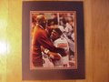 Picture: Bo Jackson and Cam Newton of the Auburn Tigers original 8 X 10 photo professionally double matted in Auburn colors to 11 X 14.