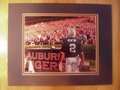 Picture: Cam Newton celebrates with the great Auburn Tigers fans original 8 X 10 photo professionally double matted in Auburn colors to 11 X 14.