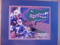 Picture: Florida Gators original 8 X 10 Heisman Trophy Winners photo print includes Tim Tebow, Danny Wuerffel, and Steve Spurrier professionally double matted in team colors to 11 X 14.