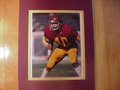 Picture: Jeff Fisher USC Trojans original 8 X 10 photo professionally double matted in team colors to 11 X 14 so that you can fit it in a standard frame. The former head coach of the Tennessee Titans was a great player at USC.