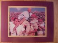 Picture: John McKay USC Trojans original 8 X 10 photo professionally double matted in team colors to 11 X 14 so that you can fit it in a standard frame. The first ever head coach of the Tampa Bay Buccaneers won four National Championships at USC during his tenure-1960-1975.