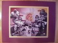Picture: USC Trojans Heisman Trophy Winners 8 X 10 photo/print includes Mike Garrett, O.J. Simpson, Charles White, Marcus Allen, Carson Palmer, Matt Leinart, and Reggie Bush professionally double matted in team colors to 11 X 14 so that you can put it in a standard frame.