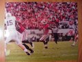 Picture: Bacarri Rambo Georgia Bulldogs interception return for a touchdown against Auburn in Georgia's 45-7 win 8 X 10 photo professionally double matted to 11 X 14.