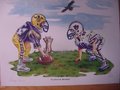Picture: LSU Tigers and Auburn Tigers "Southern Battles" limited edition print is part of the "Backyard Rivalry" series and is signed and numbered by the artist.
