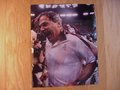 Picture: This is an original Alabama Crimson Tide 2011 BCS National Championship game photo/poster of Nick Saban after his Gatorade shower.