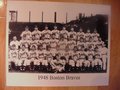 Picture: Boston Braves original 1948 Team Photo includes Warren Spahn, Johnny Sain, Alvin Dark, Eddie Stankey, Bob Elliott and many others. This is an 8 X 10 photo taken at Braves Field in Boston of the National League Champions who lost to the Indians in the World Series.