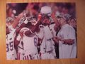 Picture: Florida Gators players with 2009 BCS National Championship Crystal Football original 8 X 10 photo.