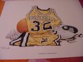 Picture: Vanderbilt Commodores Basketball limited edition print from 1988 signed and numbered by the artist.