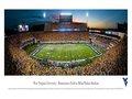 Picture: West Virginia Mountaineers Mountaineer Field at Milan Puskar Stadium Panoramic poster/print.