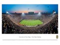 Picture: Notre Dame Fighting Irish Notre Dame Stadium night time original Panoramic poster/print