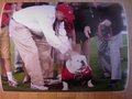 Picture: UGA IX Georgia Bulldogs 16 X 20 original poster/photo. This is from September 15, 2012 when Russ became UGA IX.