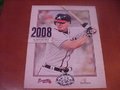 Picture: Chipper Jones Atlanta Braves 11 X 14 Tribute poster/print to the 2008 season in which Chipper won the batting title.