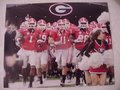 Picture: Aaron Murray leads the Georgia Bulldogs original 8 X 10 photo.