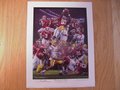 Picture: This is an original Daniel Moore signed Alabama Crimson Tide lithograph entitled "Restoring the Order." 9 1/4 X 12 print in excellent shape with no pin holes or tears. Never used and just like new! This print features Alabama's 21-0 win over LSU for the 2011 BCS National Championship and includes Nick Saban, Eddie Lacy, A.J. McCarron, Trent Richardson and the defense