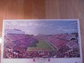 Picture: This is an original North Carolina State Wolfpack Carter-Finley Stadium "Fifth Straight" win over North Carolina print/poster from 2011. State won this game 13-0. 18 X 32 poster/print in excellent shape with no pin holes or tears. We have just one left!