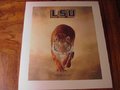 Picture: This is an original 10 X 12 LSU Tigers art print with an image area of 8 X 10 entitled "On the Prowl." In excellent shape with no pin holes or tears.
