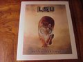 Picture: This is an original 10 X 12 LSU Tigers 2007 Football National Champions art print with an image area of 8 X 10 entitled "On the Prowl" In excellent shape with no pin holes or tears.