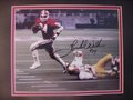 Picture: Herschel Walker Georgia Bulldogs hand-signed 8 X 10 photo against Notre Dame in the 1980 National Championship/Sugar Bowl professionally double matted to 11 X 14. The autograph is absolutely guaranteed authentic and comes with a Certificate of Authenticity.