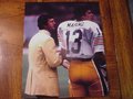 Picture: Dan Marino and Jackie Sherrill at the January 1, 1982 Sugar Bowl Pitt Panthers original 16 X 20 poster. Very clear photo in excellent shape with no pin holes or tears.