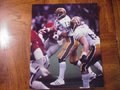 Picture: Dan Marino at the January 1, 1982 Sugar Bowl Pitt Panthers original 16 X 20 poster. Very clear photo in excellent shape with no pin holes or tears.