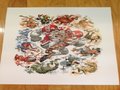 Picture: This is an original Georgia Bulldogs 2007 Jack Davis 16 X 20 art print.