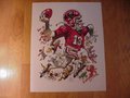 Picture: Georgia Bulldogs original 2013 Jack Davis 16 X 20 art print.