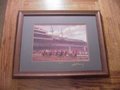Picture: Celeste Susany Kentucky Derby "Derby Day" approximately 8 X 10 horse racing print professionally doubled matted and framed to 13 X 16. Susany hand-signed the matting right outside the print.