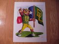 Picture: Baylor Bears "Go Baylor Bears" limited edition print out of just 400 signed and numbered by the artist.