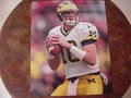 Picture: Tom Brady Michigan Wolverines original 16 X 20 poster/photo developed from an original negative so it is very clear and of very high quality.