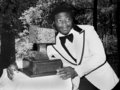 Picture: Lee Roy Selmon with the Lomabardi Award Trophy Oklahoma Sooners original 1975 poster/photo fits a standard frame and is clear because it is developed from an original negative.