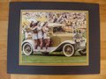 Picture: 2014 Georgia Tech Yellow Jackets Ramblin Wreck 8 X 10 original photo double matted in team colors to 11 X 14 so that it fits a standard frame..