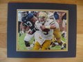 Picture: Justin Thomas Georgia Tech Yellow Jackets original 8 X 10 photo in win against Georgia Southern double matted to 11 X 14 so that it fits a standard frame.