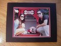 Picture: Josh Murray and Andi Dorfman from "The Bachelorette" with UGA IX of the Georgia Bulldogs original 8 X 10 photo professionally double matted in Georgia black on red to 11 X 14 so that it fits a standard frame. Josh Murray, like his brother Aaron, played for the Georgia Bulldogs! We are the exclusive copyright holders of this image and own the original negative.