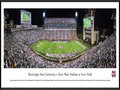 Picture: Mississippi State Bulldogs Davis Wade Stadium at Scott Field 13.5 X 40 panoramic print professionally framed to 13.75 X 40.25. This panorama, taken by James Blakeway, celebrates the 100-year anniversary of Scott Field, as the Mississippi State Bulldog football team took on their first opponent of the 2014 season. Scott Field was named after Olympic sprinter Don Magruder Scott, one of the best athletes ever to play at MSU. As part of the centennial celebration, the north end zone was expanded to accommodate over 61,000 fans, making Davis Wade Stadium at Scott Field the largest on-campus football stadium in the state of Mississippi. It also features two of the largest video boards in college football.