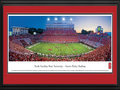 Picture: North Carolina State Wolfpack Carter-Finley Stadium 13 X 40 panoramic print professionally double matted in team colors and framed to 18 X 44. This panorama of Carter-Finley Stadium was taken by James Blakeway during a North Carolina State University Wolfpack football game. The stadium, located on NC State's West Campus, is named in honor of Albert Finley and Nick and Harry Carter, all former students and major supporters of Wolfpack Athletics and NC State University. Originally constructed in 1966, Carter-Finley Stadium has a capacity of 57,583 and is one of the most comfortable venues in all of college football. The Wolfpack, affiliated with the Atlantic Coast Conference, competes against some of the best football teams in the country. With more than 31,000 students, NC State University offers more than 100 majors and programs.