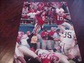 Picture: Thomas Davis and Sean Jones Georgia Bulldogs original 8 X 12 photo. Look at those Dawgs jump to block that kick!