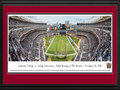 Picture: Lafayette Leopards vs.Lehigh Yankee Stadium 13 X 40 panoramic print professionally double matted in Lafayette team colors and framed to 18 X 44. This panorama, taken by James Blakeway, celebrates the 150th matchup of the historic rivalry between the Lafayette Leopards and Lehigh. Dating back to 1884, Lafayette and Lehigh have faced off on the gridiron more than any other college football teams in the country. Lafayette College and Lehigh University, two Division I schools located 16 miles apart in eastern Pennsylvania, began dueling one year after standardized football rules were instituted in the U.S. While much has changed since then, including the shape of the football, the invention of the helmet and even the forward pass, the Rivalry is still the most played and longest continuous rivalry in college football.