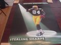 Picture: This is an original Sterling Sharpe Green Bay Packers "Sharpe Dressed Man" Costacos Brothers full size 23 X 35 poster from 1994 in excellent shape with no pin holes or tears, but miniscule wear upper left corner not on image area. We only have one of this extremely rare poster!