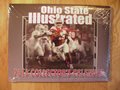 Picture: Just one left! This is a 2016 Ohio State Buckeyes "Ohio State Illustrated" calendar in mint condition still in its original factory seal. The calendar measures 9 /12 inches by 12 1/2 inches. All 12 months have a 9 X 12 full page Greg Gamble piece of original artwork!
