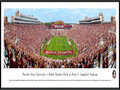 Picture: Just out from the October 31, 2015 Florida State 45-21 win over Syracuse. This 13.5 X 40 panoramic poster of Bobby Bowden Field at Doak S. Campbell Stadium has been professionally framed to 13.75 X 40.25. This panorama, taken by James Blakeway, spotlights the Florida State Seminoles celebrating a glorious afternoon of football at Bobby Bowden Field at Doak S. Campbell Stadium. This nationally televised Florida State victory celebrates the indomitable spirit of the Seminole people and those who have adopted that spirit as a symbol for their university. The victory on Saturday, October 31st was the 531st in the proud history of Seminole football and extended the nation’s longest streak of consecutive winning seasons. The FSU football program began in 1947 and today, is one of the top and most recognizable programs in the nation.