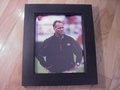 Picture: Mark Richt of the Georgia Bulldogs 8 X 10 photo professionally framed in very nice black wood to 11 X 14.