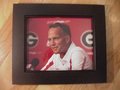 Picture: Mark Richt of the Georgia Bulldogs 11 X 14 photo professionally framed in very nice black wood to 14 1/2 X 17 1/2.