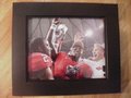 Picture: Mark Richt and D.J. Shockley of the Georgia Bulldogs 8 X 10 photo professionally framed in very nice black wood to 11 X 14.