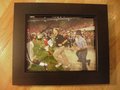 Picture: Mark Richt Georgia Bulldogs 8 X 10 photo professionally framed in very nice black wood to 11 X 14.