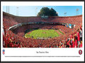 Picture: This panorama of Candlestick Park, the previous home of the San Francisco 49ers, has been professionally framed to 13.75 X 40.25. Itcaptures the excitement of a touchdown play and ultimate victory over a fierce co-conference opponent. As the first major league professional sports franchise to be based in San Francisco, the 49ers were part of the All-American Football Conference until merging with the NFL in 1950. Between 1988 and 1990, the 49ers set an amazing league record with 18 consecutive road victories. The 49ers were also the first NFL franchise to win back-to-back Super Bowls under different head coaches. From the NFL Stadiums collection.