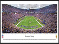 Picture: This panorama has been professionally framed to 13.75 X 40.25. It spotlights the Minnesota Vikings playing on their home turf at Mall of America Field at the Hubert H. Humphrey Metrodome. With the eyes of the nation on Minnesota, the Vikings did not disappoint and, on a last second field goal, went on to defeat their division rival, the Green Bay Packers, and solidify their position in the playoffs. From the very first game on August 5, 1961, the Minnesota Vikings have been among the National Football League's elite and have proved that winning is a big part of their makeup. Over the past half-century, the Vikings have consistently been at the top of their division. From the NFL Stadiums collection.