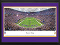 Picture: This 13.5 X 40 panorama has been professionally double matted in team colors and framed to 18 X 44. It spotlights the Minnesota Vikings playing on their home turf at Mall of America Field at the Hubert H. Humphrey Metrodome. With the eyes of the nation on Minnesota, the Vikings did not disappoint and, on a last second field goal, went on to defeat their division rival, the Green Bay Packers, and solidify their position in the playoffs. From the very first game on August 5, 1961, the Minnesota Vikings have been among the National Football League's elite and have proved that winning is a big part of their makeup. Over the past half-century, the Vikings have consistently been at the top of their division. From the NFL Stadiums collection.