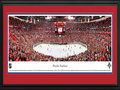 Picture: This 13.5 X 40 panorama of the Bank Atlantic Center has been professionally double matted in team colors and framed to 18 X 44. It captures the action of the Florida Panthers in their first playoff victory in 15 years, beating the New Jersey Devils 4-2. The Panthers were awarded a National Hockey League franchise for Miami in 1992. They were brought into the league and took part in the 1993 expansion draft. In their third season of play, they made it all the way to the Stanley Cup Finals. As a result of realignment in 1998, the Panthers moved to a new division and opened a brand new arena in the South Florida city of Sunrise. In 2003, the Panthers celebrated their tenth anniversary and hosted one of the most exciting NHL All-Star Games in National Hockey League history.