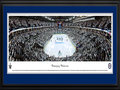 Picture: This 13.5 X 40 panorama from April 20, 2015, at MTS Centre, has been professionally double matted in team colors and framed. It captures the opening faceoff of Game 3 of the National Hockey League Western Conference First Round matchup between the Winnipeg Jets and the Anaheim Ducks. The game marks the first Winnipeg Jets Stanley Cup Playoffs home game held in Winnipeg since April 28, 1996, and the first since the NHL returned to Winnipeg in 2011. It also celebrates a long-standing tradition, the “Winnipeg Whiteout”, which began when the Winnipeg Jets faced the Calgary Flames in the first round of the 1985 Stanley Cup Playoffs. Ironically both the Flames and the current Winnipeg team were franchises that relocated from Atlanta, Georgia. When the first whiteout took place the Atlanta Flames had been in Calgary for five years. Little did anyone know at this time, but after this Winnipeg team left, another hockey team based in Atlanta, the Atlanta Thrashers would relocate to Winnipeg in 2011. Since 2011, the team has sold out every game in the 15,000-seat MTS Centre.